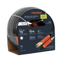 Manguera para compresor, de hule, 10m x 1/2', Truper MAN-AP-10-1/2