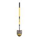 Pala redonda Tru Pro, mango largo de fibra de vidrio 48' PRL-F