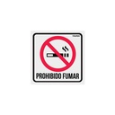 Letrero de señalización 'NO FUMAR', 19 x 19 cm, Truper LIN-02