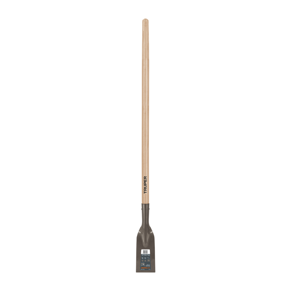 Raspador forjado de 4', mango largo de 54', Truper SCR-4
