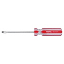 Desarmador plano 3/16 x 4' mango de PVC, Pretul DR-3/16X4TP