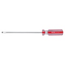 Desarmador plano 1/4 x 8' mango de PVC, Pretul DR-1/4X8TP