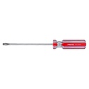 Desarmador plano 1/4 x 6' mango de PVC, Pretul DR-1/4X6TP