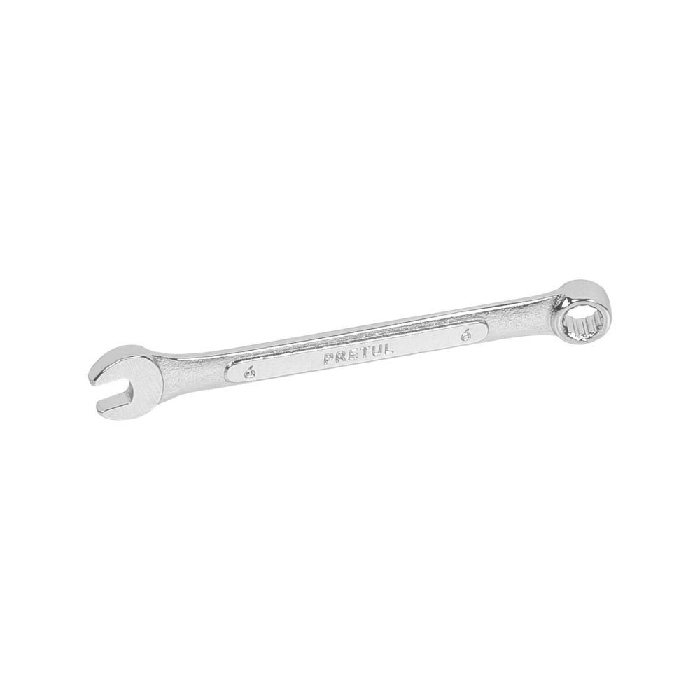 Llave combinada 6 mm x 100 mm de largo, Pretul LL-2006MP
