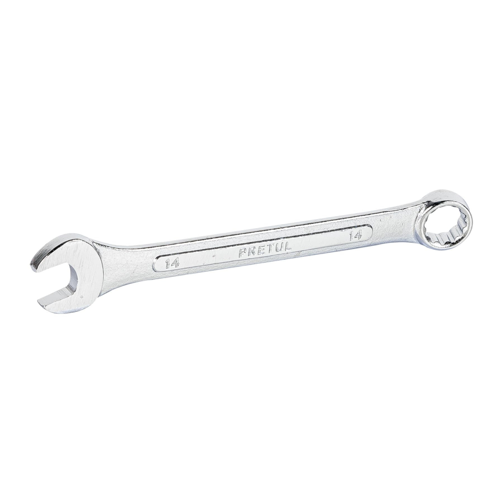 Llave combinada 14 mm x 180 mm de largo, Pretul LL-2014MP