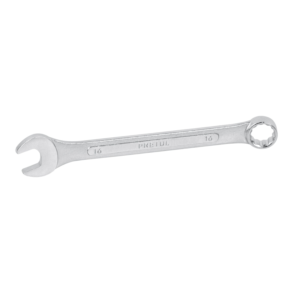 Llave combinada 16 mm x 200 mm de largo, Pretul LL-2016MP