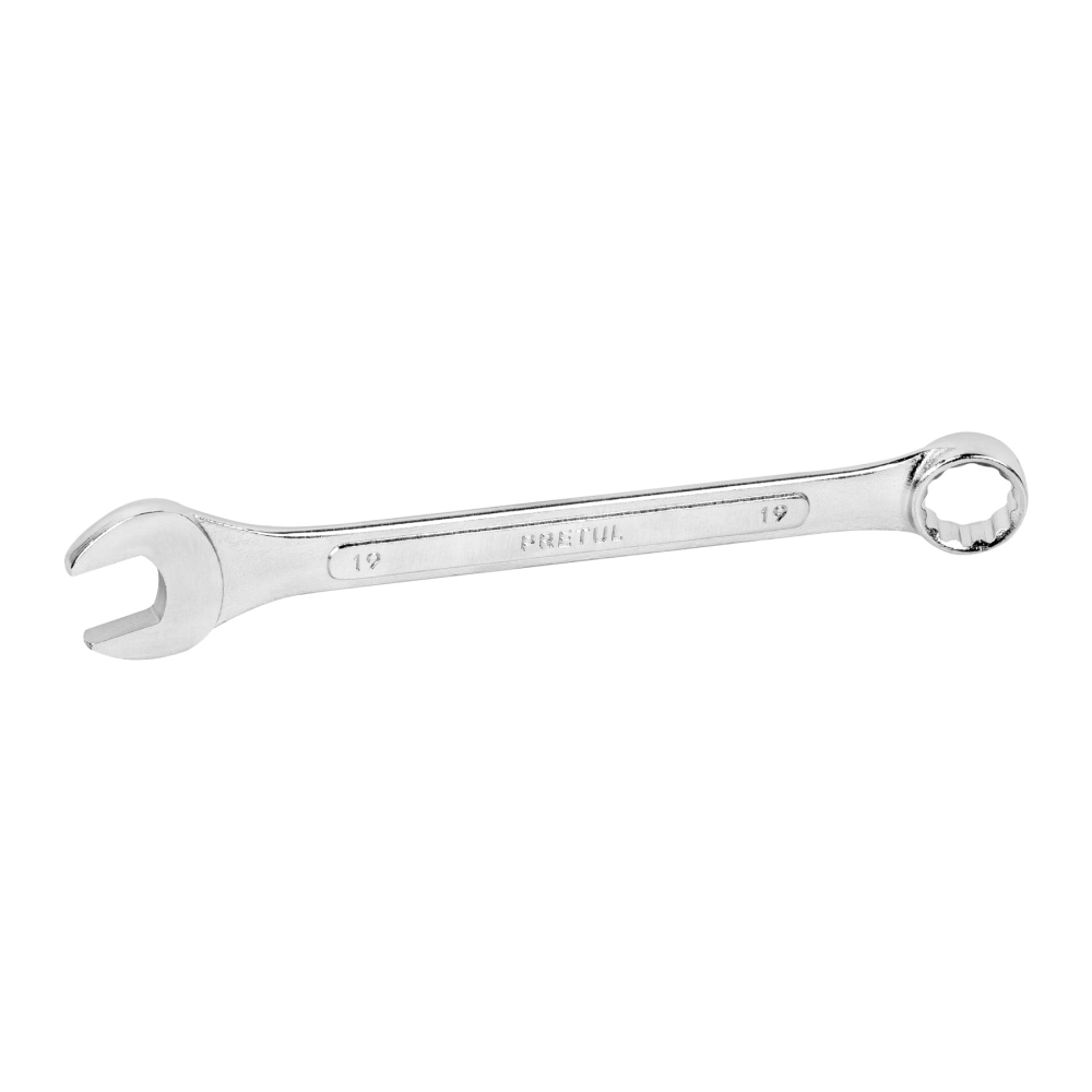 Llave combinada 19 mm x 230 mm de largo, Pretul LL-2019MP