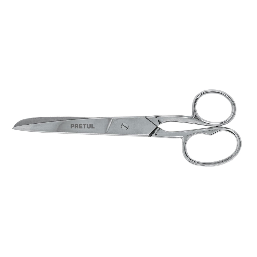 Tijera 7' ojo grande acero inoxidable para costura, PRETUL TP-8341-7