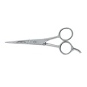 Tijera 5-1/2' acero inox con gancho, para estilista, PRETUL TP-8419-5-1/2