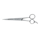 Tijera 7-1/2' acero inox con gancho, para estilista, PRETUL TP-8418-7-1/2