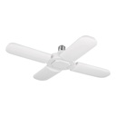Lámpara LED 32W tipo ventilador, 4 aspas ajustables, VOLTECK LED-350V