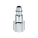 Conector rápido de acero, hembra, cuerda 1/4' NPT, PRETUL CORAL-HEM-1/4P