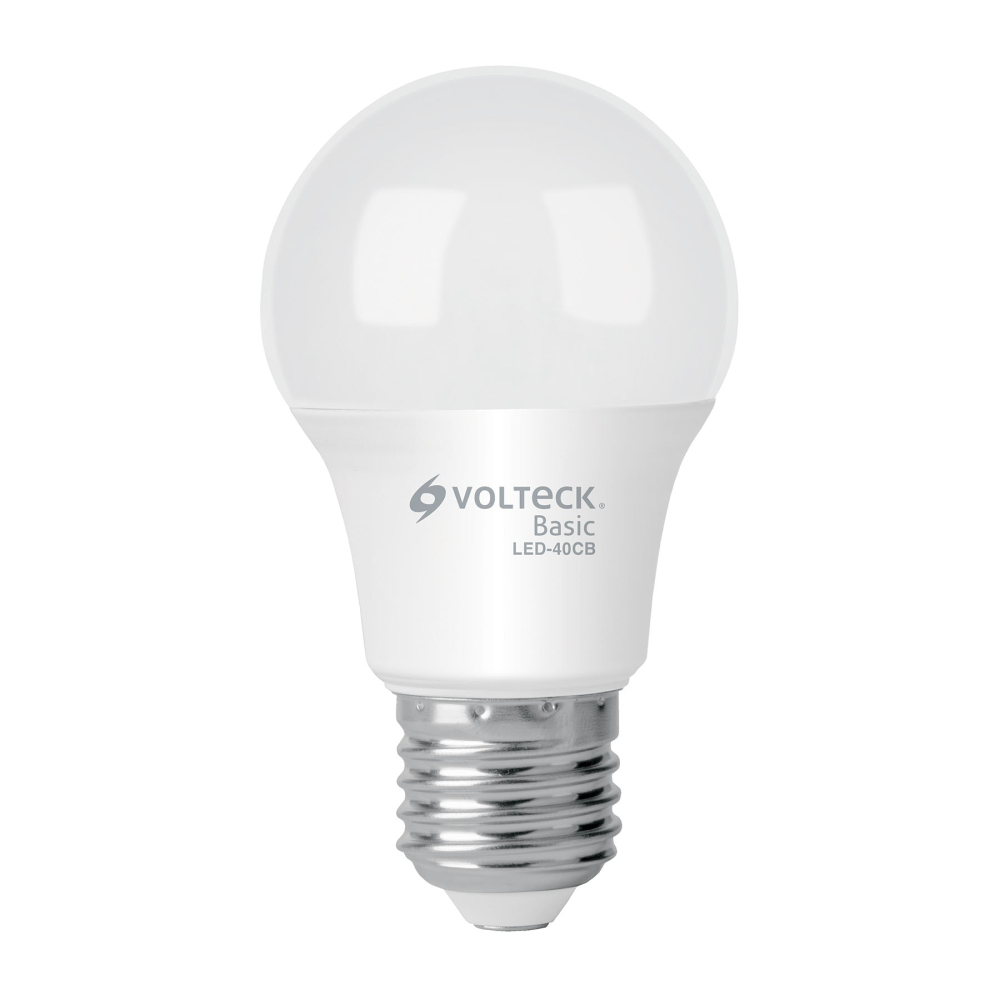 Lámpara LED A19 6 W (equiv. 40 W), luz cálida, caja, Basic LED-40CB