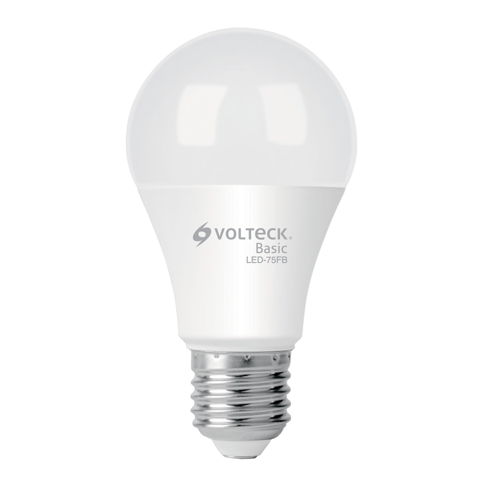 Lámpara LED A19 10 W (equiv. 75 W), luz de día, caja, Basic LED-75FB
