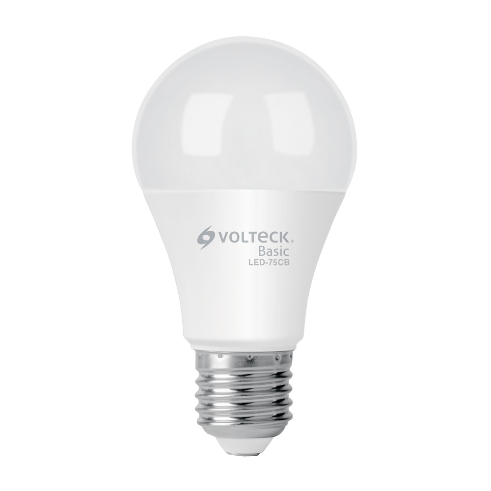 Lámpara LED A19 10 W (equiv. 75 W), luz cálida, caja, Basic LED-75CB