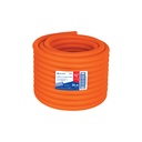 Metro de poliducto 3/4' corrugado flex. s/guía, rollo 25 m PF-3/4M