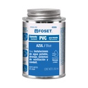 Cemento p/PVC, azul, alta presión, lata 250ml, FOSET PPVCA-250