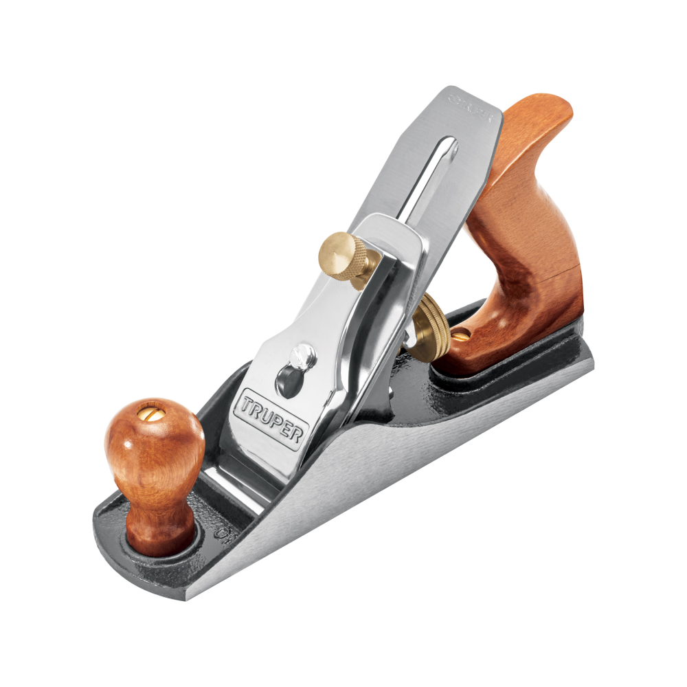 Cepillo para carpintero #4 base lisa, Truper 4L