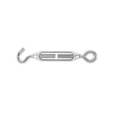 Tensor zinc 3/8' gancho-argolla, FIERO TEN-3/8A