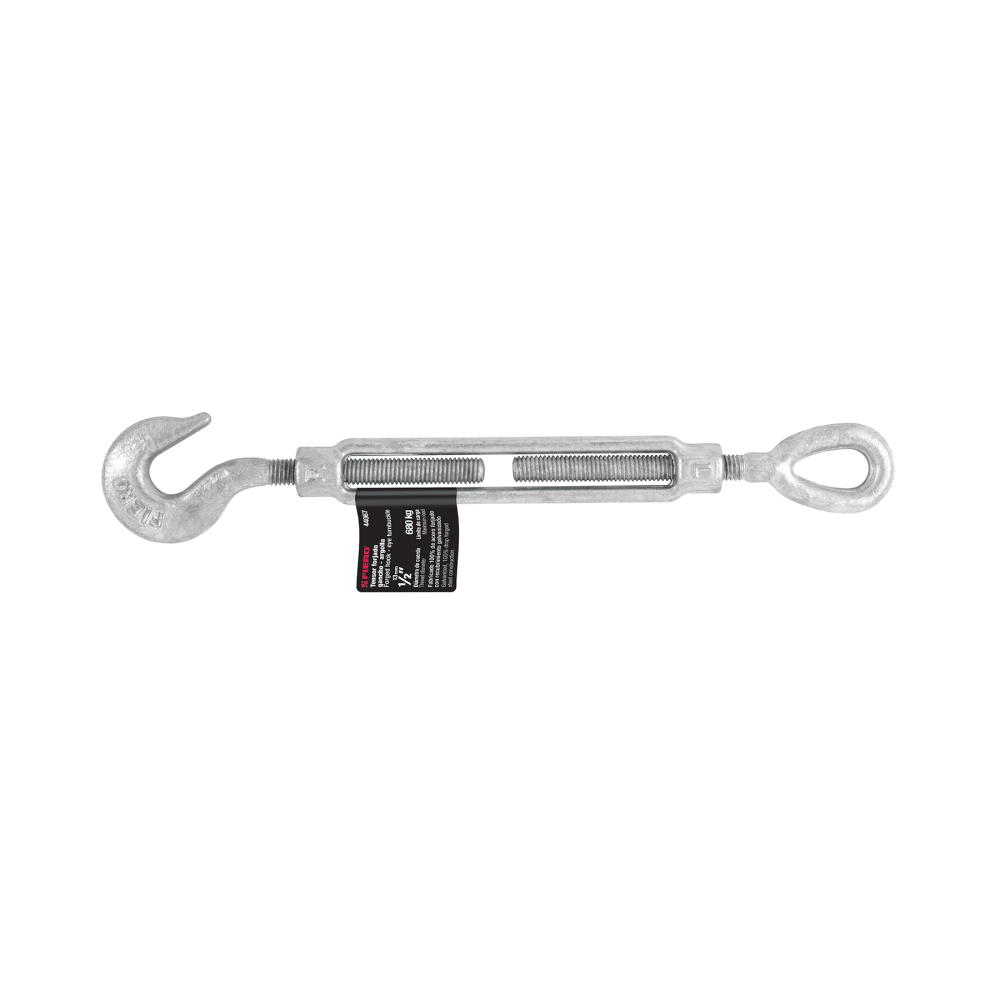Tensor forjado 1/2' gancho-argolla, FIERO TENF-1/2