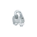 Blíster c/2 nudos (perros) de hierro p/cable de 1/4', FIERO NUDO-1/4