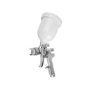 Pistola p/pintar gravedad HVLP vaso plástico, 1.4 mm, Truper PIPI-440
