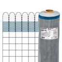 Rollo de 30 m x 1.7 m de malla mosquitera plástica gris TEMO-17PG