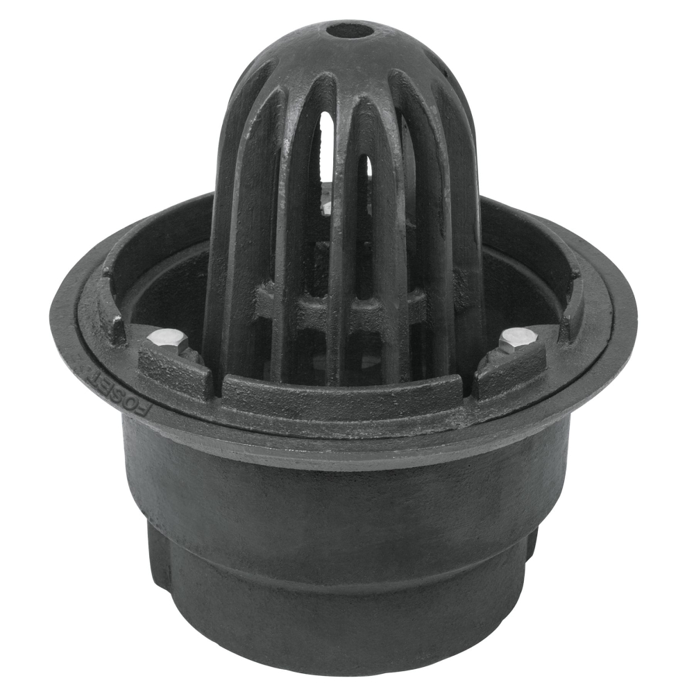 Coladera de hierro de cúpula para azotea, Foset CO-44
