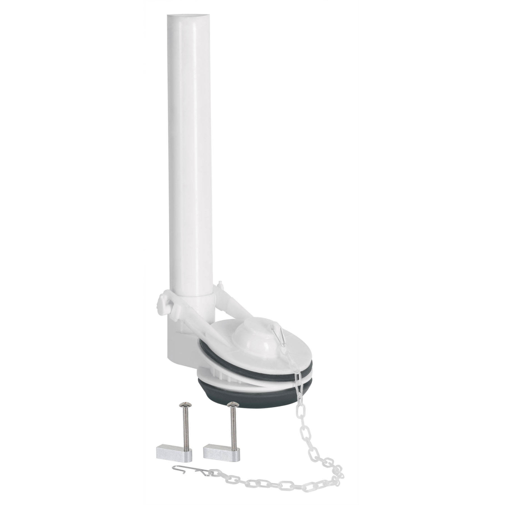 Válvula de descarga 2' para WC de 1 pza, cadena inox, Foset VW-009