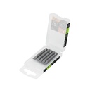 Estuche con 5 puntas planas de 9/32' largo 2', Truper Expert PUDE-3228