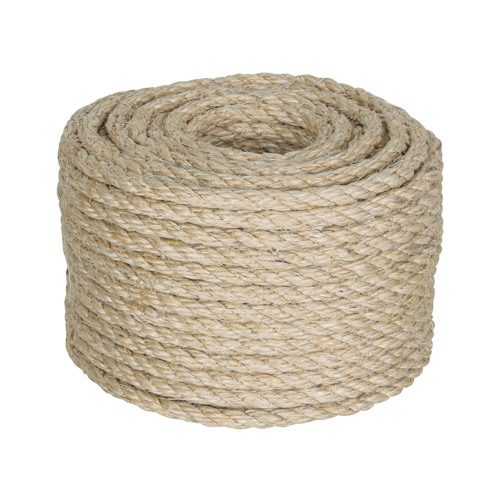 Piola de Sisal de 8 mm x 30 m natural, FIERO PIO-830S