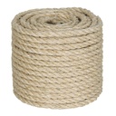 Piola de Sisal de 10 mm x 30 m natural, FIERO PIO-1030S