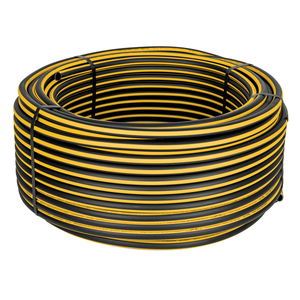 Metro de manguera para gas, 1/2' PE-AL-PE en rollo de 100m PPG-12100
