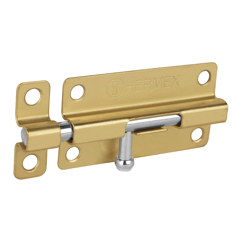 Pasador de barril de acero latón 4', HERMEX PAS-41