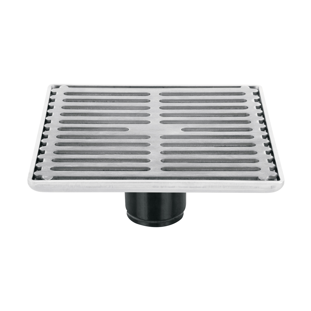 Resumidero cuadrado 6' x 6', acero inoxidable , AQUA RS-702