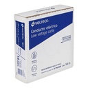 Rollo de 100 m de cable THHW-LS 14 AWG blanco, Volteck CAB-14B