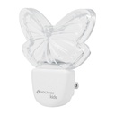 Luz de noche de LED, mariposa, Volteck LUZ-09