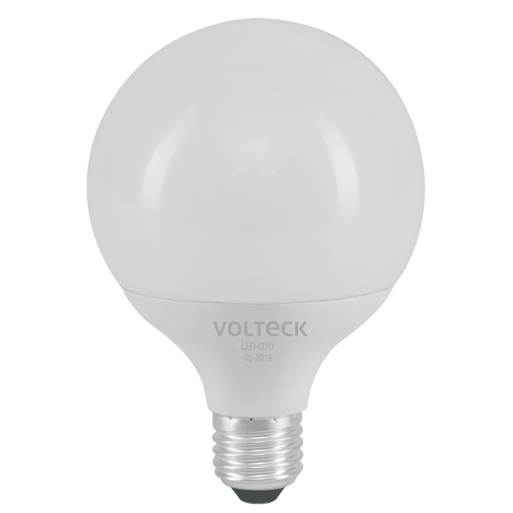 Lámpara de LED tipo globo 8 W luz de día, en caja, Volteck LED-G10