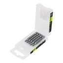 Estuche con 5 puntas torx T25 largo 2', Truper Expert PUDE-5225
