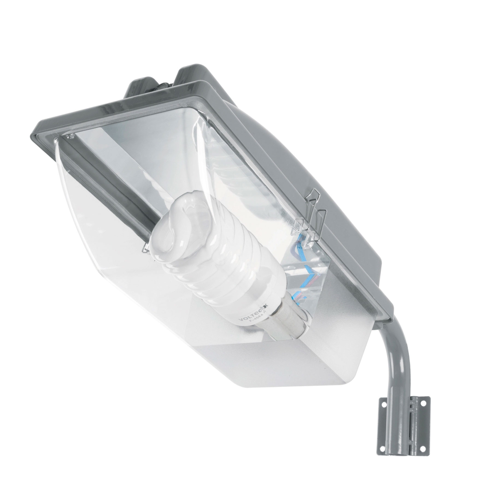Luminario suburbano de ABS 45W con sensor de luz y lámpara SUB-830F