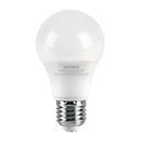 Lámpara LED tipo bulbo A19 6 W luz de día, caja, Volteck LED-40FC
