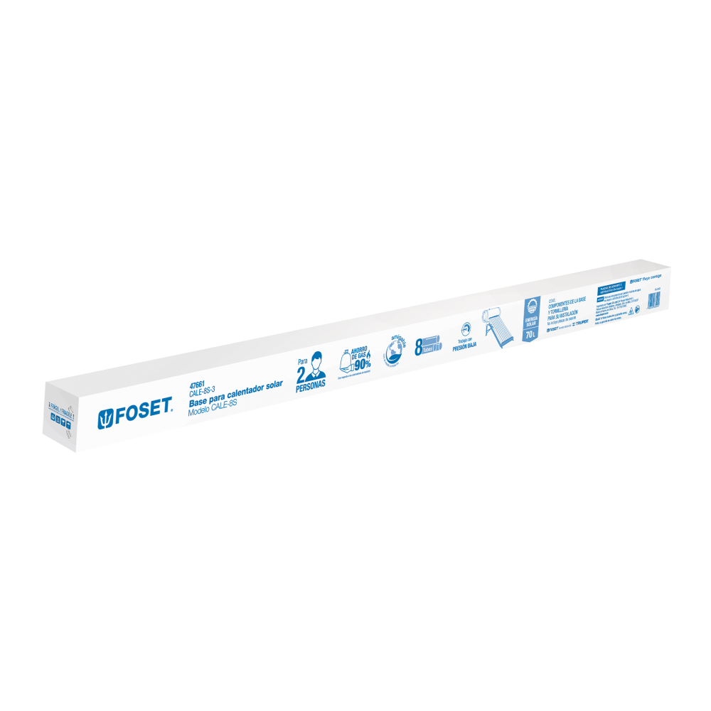 Caja de empaque de repuesto para base CALE-8S, FOSET CJ-CALE-8S-3