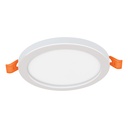 Luminario de LED para empotrar 6 W, ajustable, luz de día EMP-600L