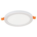 Luminario de LED para empotrar 8 W, ajustable, luz de día EMP-601L