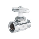 Llave angular de 1/2' recta de compresión, FOSET ANG-06