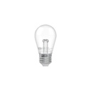 Lámpara LED S14 sin filamento 1 W luz cálida, caja, Volteck LED-10C