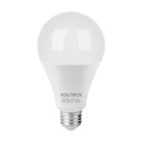 Lámpara LED A25 18 W (equiv. 125 W) luz cálida, caja Volteck LED-125C