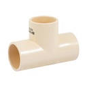 Tee sencilla de CPVC de 1-1/4', FOSET CPVC-764