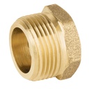 Reducción bushing de latón, 1' x 1/2', FOSET CLG-232