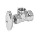 Llave angular 1/2', multivuelta, roscable, FOSET ANG-02